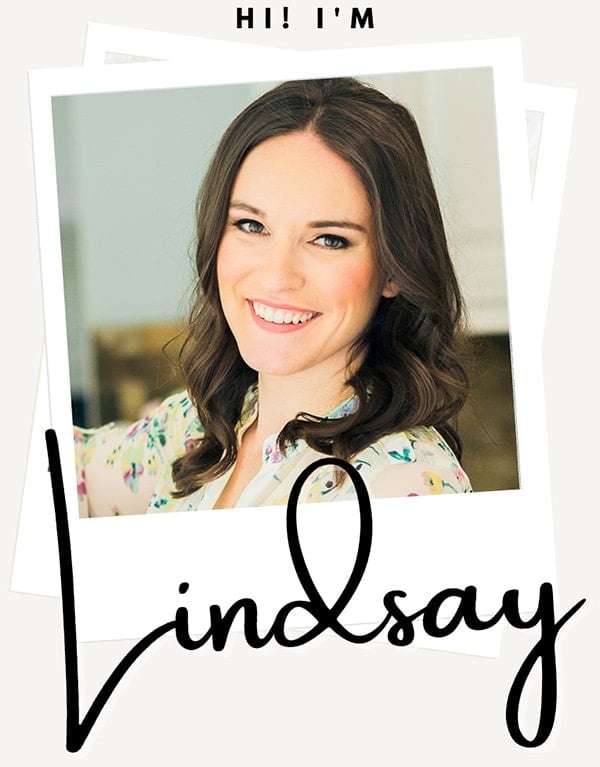 Polaroid image of Lindsay