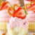 Strawberry Pretzel Salad Cupcakes